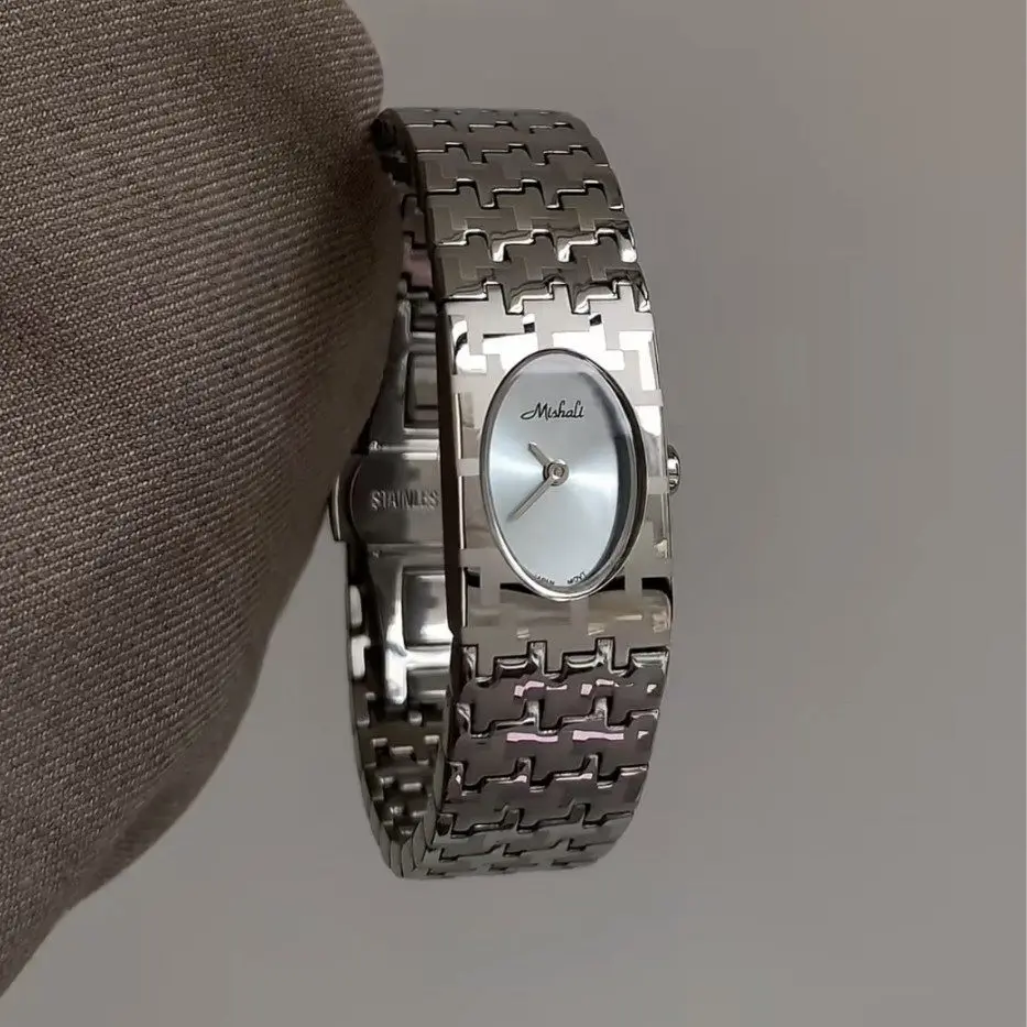 

New Women'S Watch With Stainless Steel StrapExquisite Artistic DialHigh-End And Carefully Selected Timepiece, Unique Wristwatch.