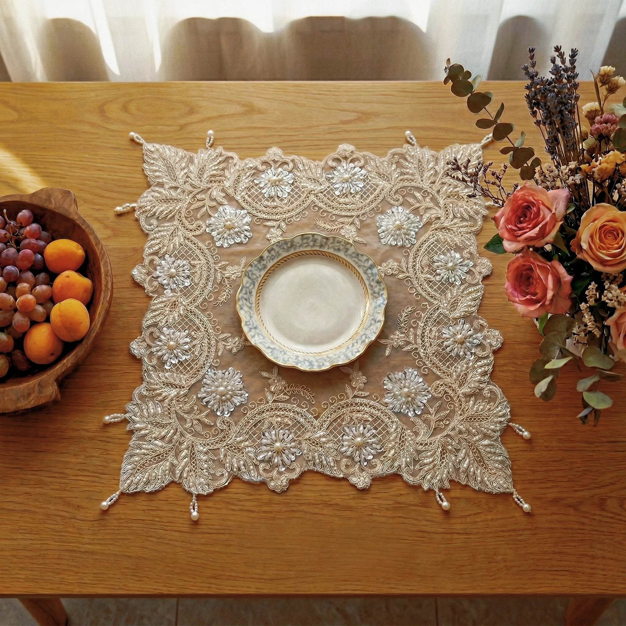 2pcs Placemat Set Dining Table - Wedding Ceremony Supply review and price