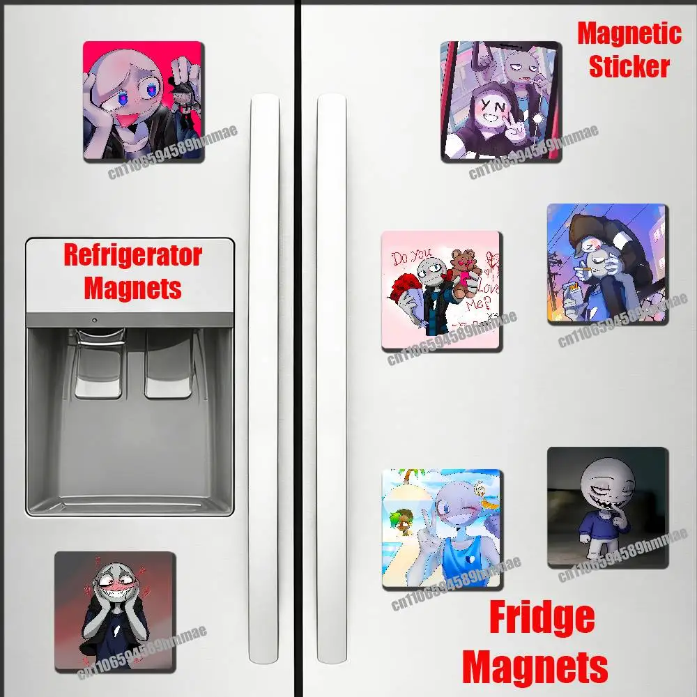 For Freezer Refrigerator Metal Cabinet Magnetic Sticker Cover Home Game Peter Y-Your Boyfriend Fridge Magnets