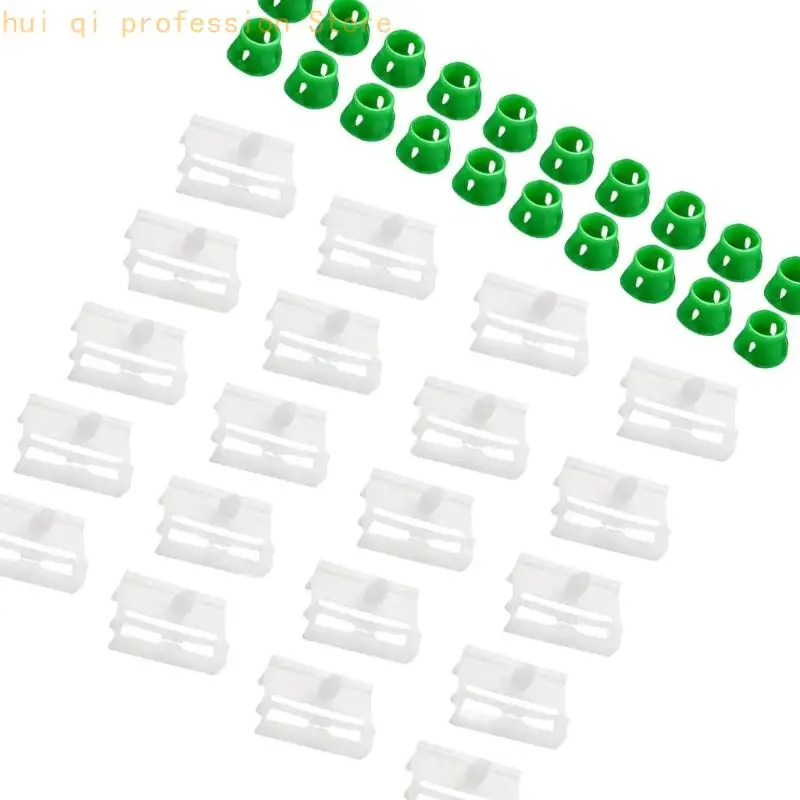 40er-Pack 51718184574 Lose Zierleisten-Ersatzclips-Set für Seitenschwellerleistenbefestigung H8WE – Detail 7
