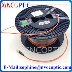 0.5/1/2KM MM OM1 OM2 50/125,OTDR Dead Zone Eliminator,Fiber Rings,500/1000M FC/ST/LC/SC/UPC Fibre Optic Launch Cable Box