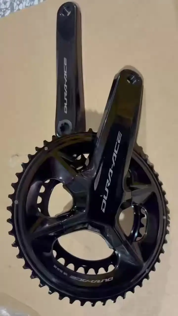 Shimano-hollowtech ii-ロードバイククランク,r9200,12s, 165mm, 170mm