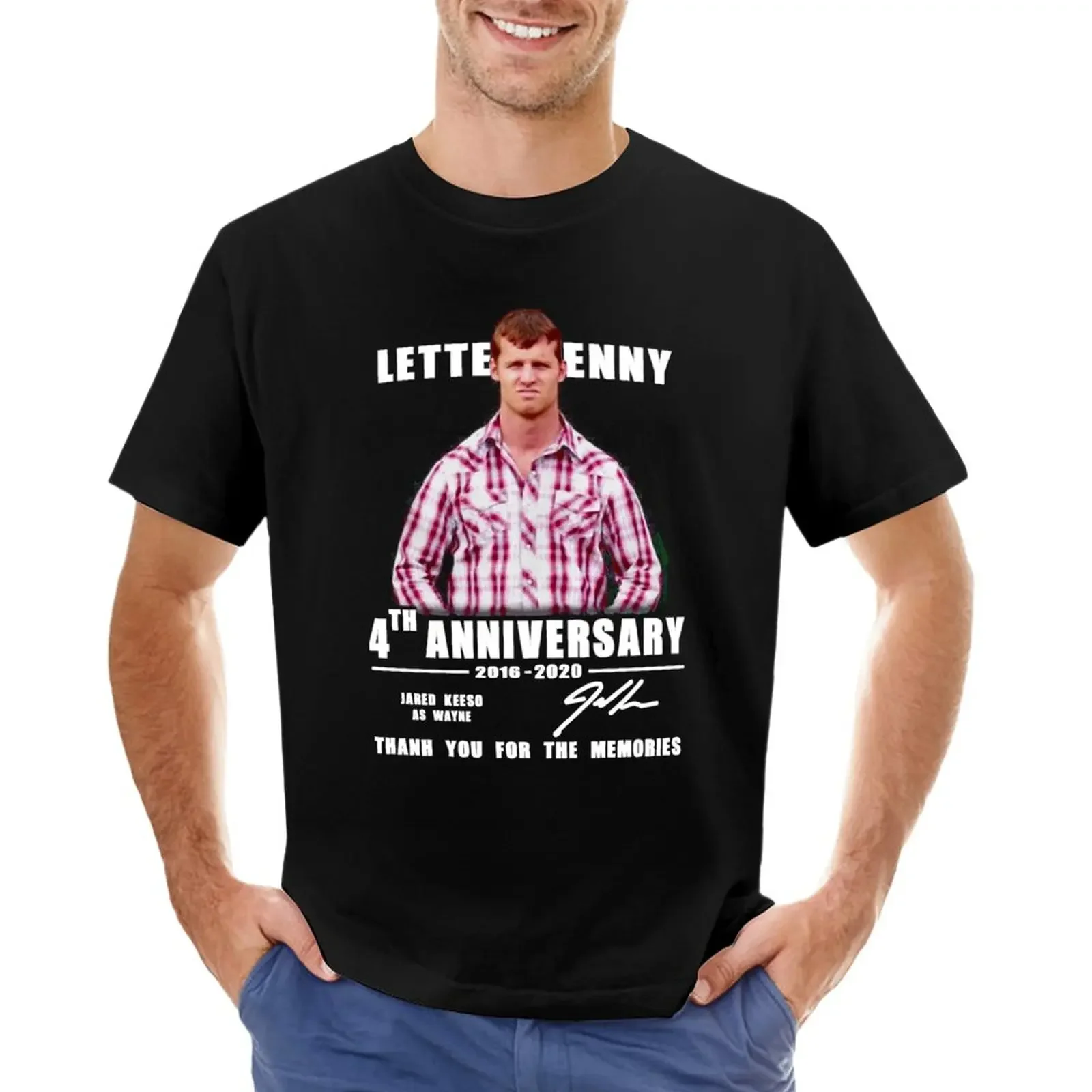 Letterkenny 4th anniversary 2016-2020 thank you for the memories shirt T-Shirt sweat men graphic t shirts