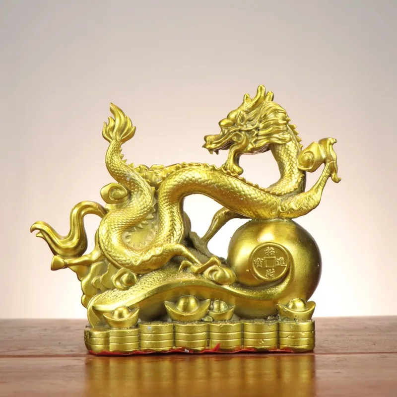 Copper Zodiac Home Decorative Ornament Factory Wholesale Dragon Horse Spirit