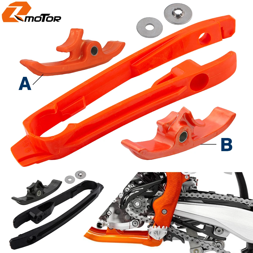 Untuk KTM 125 150 250 300 SX XC 2012-22 SX-F XC-F 250 350 450 2011-22 450SMR 2014-22 rantai sepeda motor Slider Swingarm perlindungan