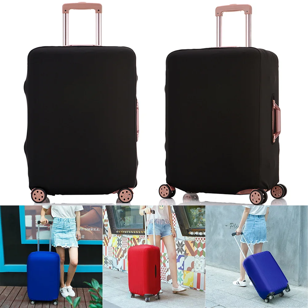 Juste de protection pour bagages de voyage, valise pour documents solides, accessoires de voyage, étui anti-poussière élastique Trolley Duffle,