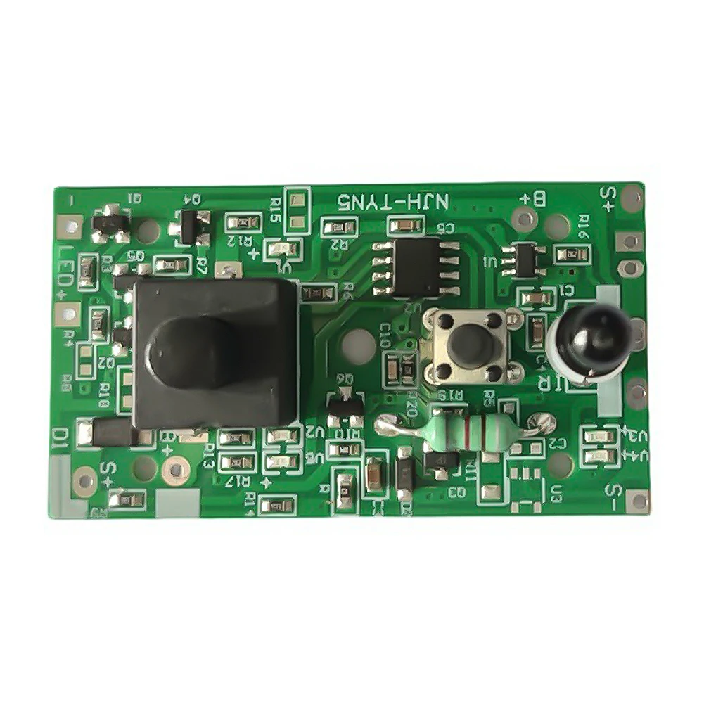 3.7V Boost 24V 31V Solar Light String Lanyard Board Controller DIY Solar Light Controller Module With Switch 8 Lighting Modes