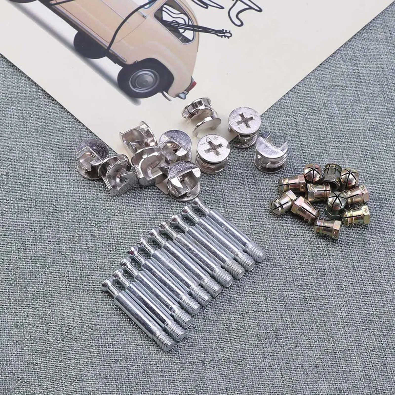 20Sets Furniture Connecter Cam - Cam Lock Nut ulasan dan harga