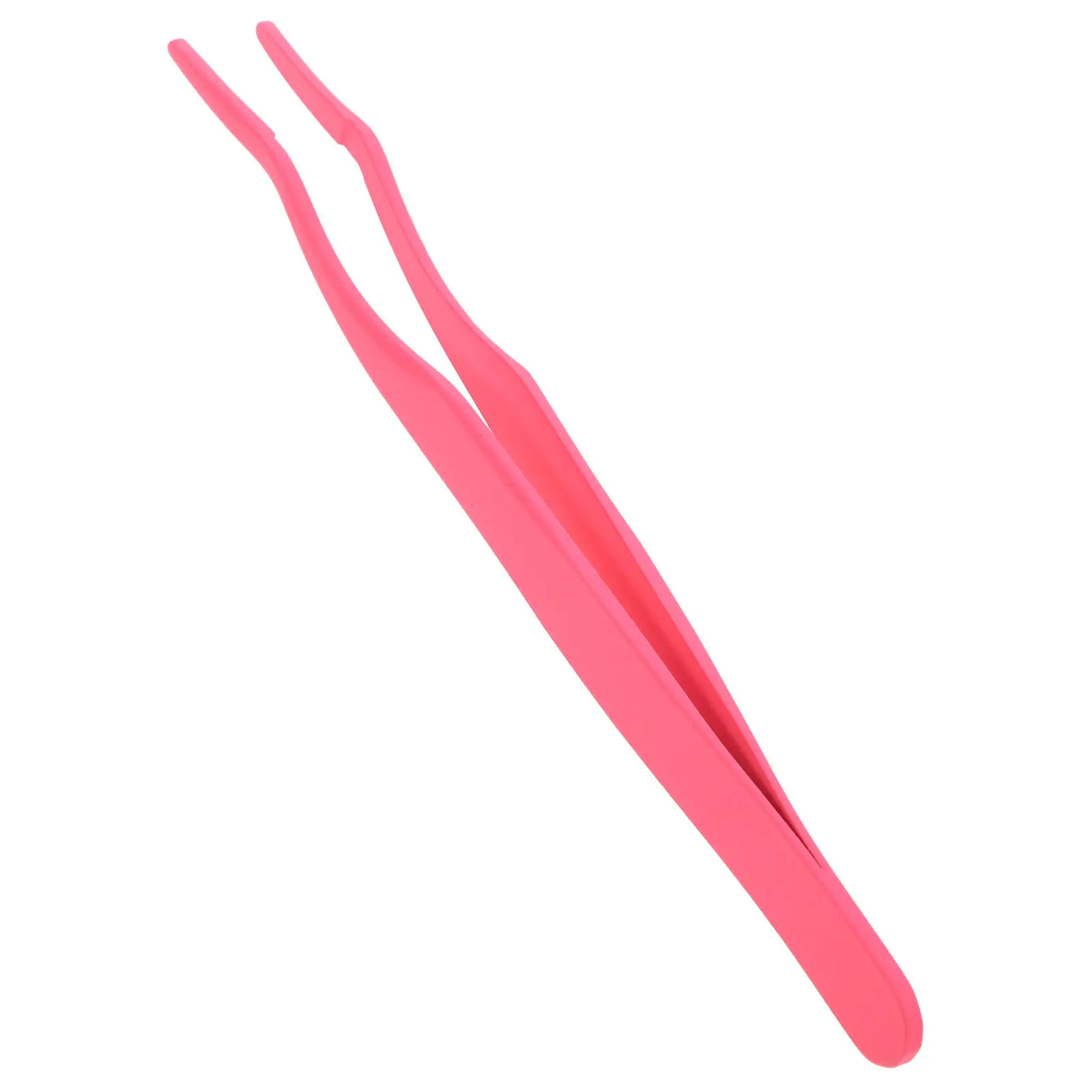 Stainless Steel Fake Eyelashes Tweezers Ultra Lightweight Precision Eyelash Makeup Tool for Selecting Separating Picking Up