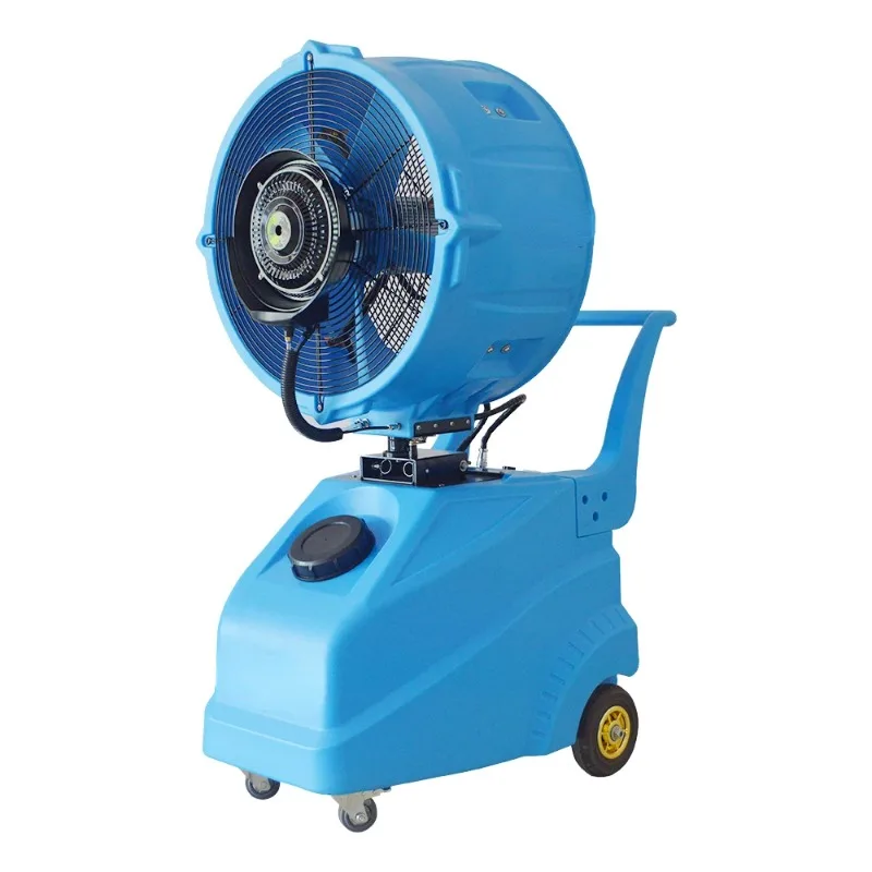 Large industrial cooling equipment Movable MISTING FAN for Hotel Warehouse Workshop