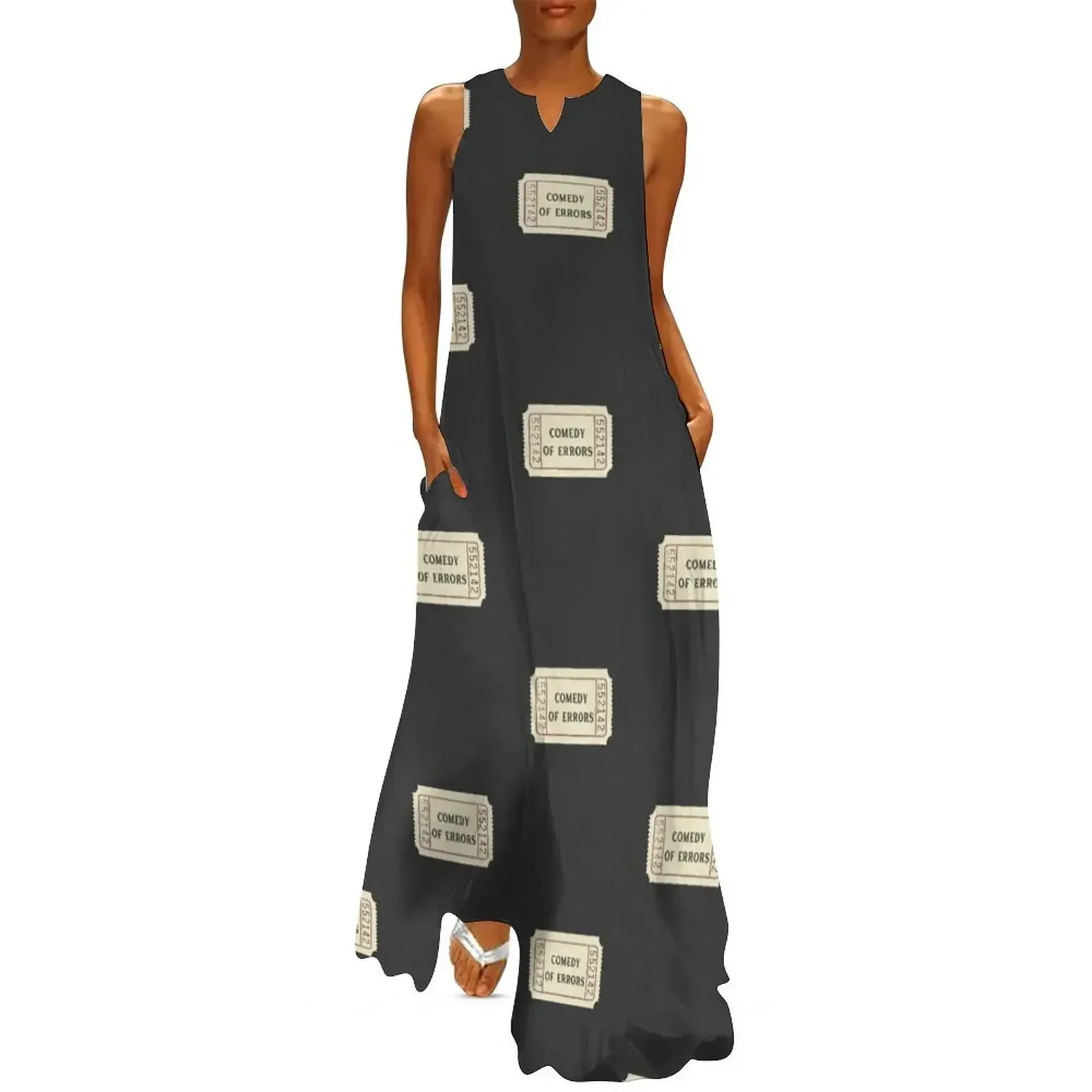 

Comedy of Errors William Shakespeare Theatre Ticket Long Dress summer clothes for women dresses summer womens dress Dress