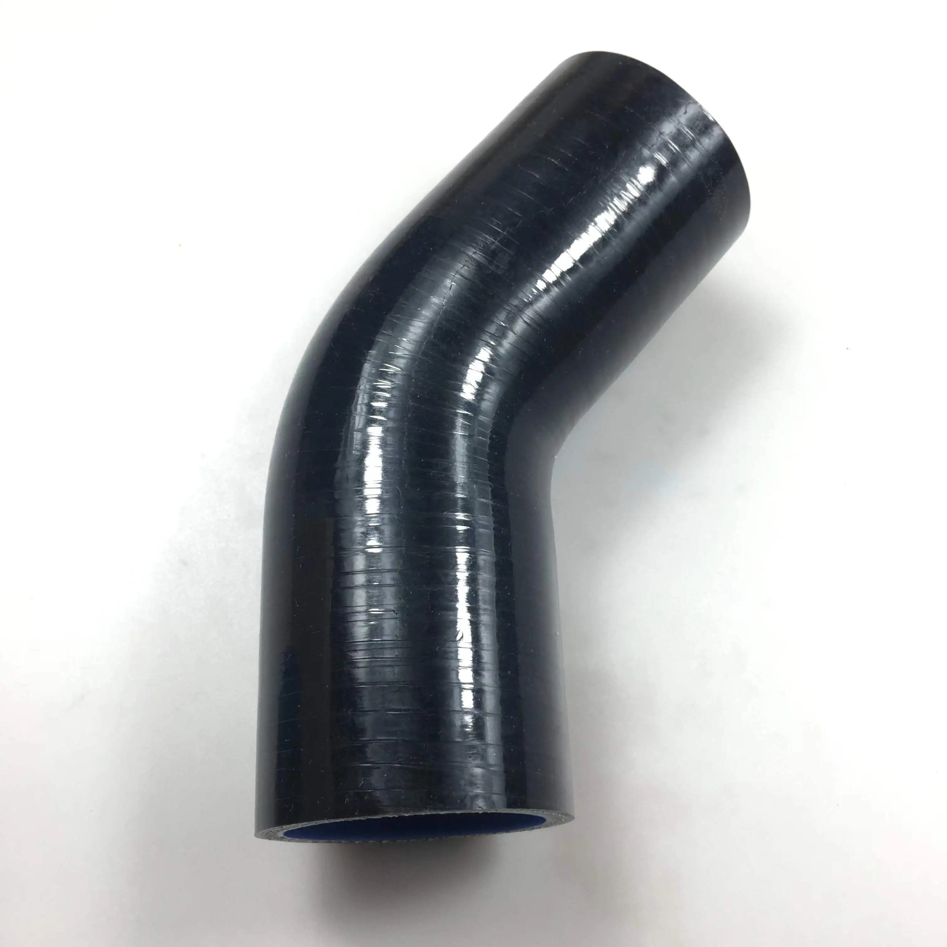 Silicone Elbow Hose 45 Degree 38 45 51 57 63 70 76 83 89MM Rubber Joiner Bend Tube for Turbo Cold Air Intake Connection