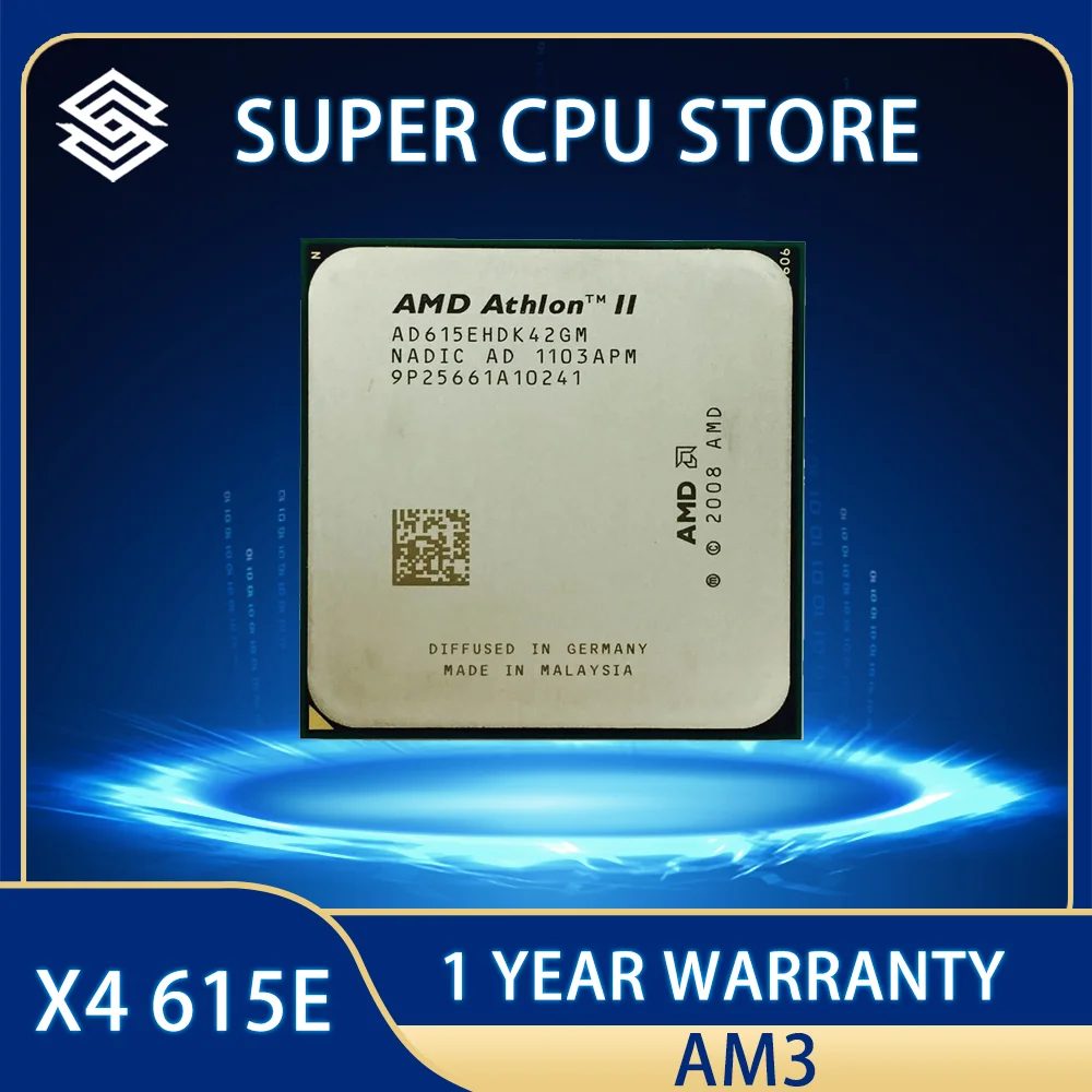 AMD Athlon X4 615E: Recensione e Valutazione del Processore per Riparazione di Laptop