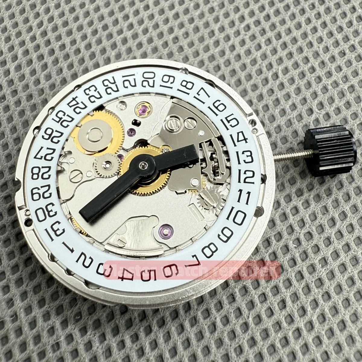 Reemplazo de movimiento China 2892 para ETA 2892-A2, movimiento mecánico, rayas de Ginebra, reloj de pulsera, movimiento de reloj, fecha de las 3 en punto