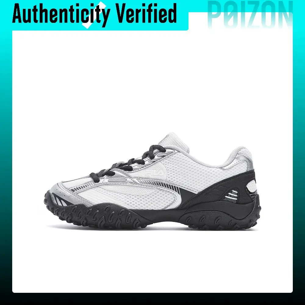 FILA ECHAPPE Jumping Shoes Low top Casual Shoes Women's White Silver F12W522146FGS