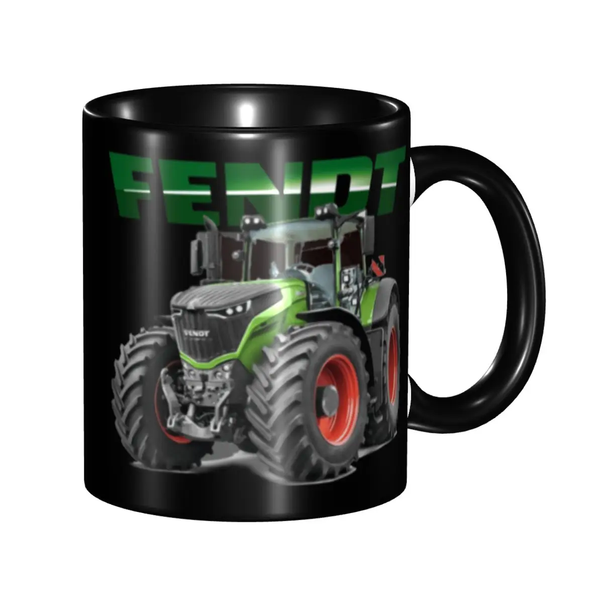 

DIY Fendt Tractor Ceramic Mugs Personalized Coffee Cups Creative Gift
