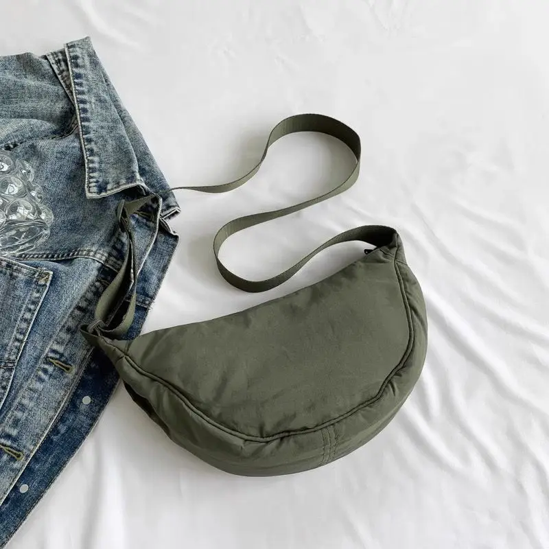 حقائب سميكة من القماش المقاوم للماء للإبط للنساء حقيبة زلابية متعددة الاستخدامات للنساء للاستخدام اليومي حقيبة كروس بكتف واحد