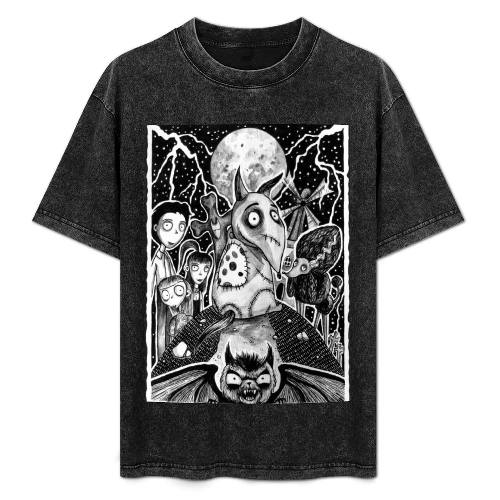Frankenweenie T-Shirt Sun Protective Outdoor Tee Top