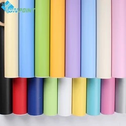 Living Room Bedroom Renovation Film Furniture Waterproof Wall Stickers Home Decor Removable Solid Color Self Adhesive Wallpaper