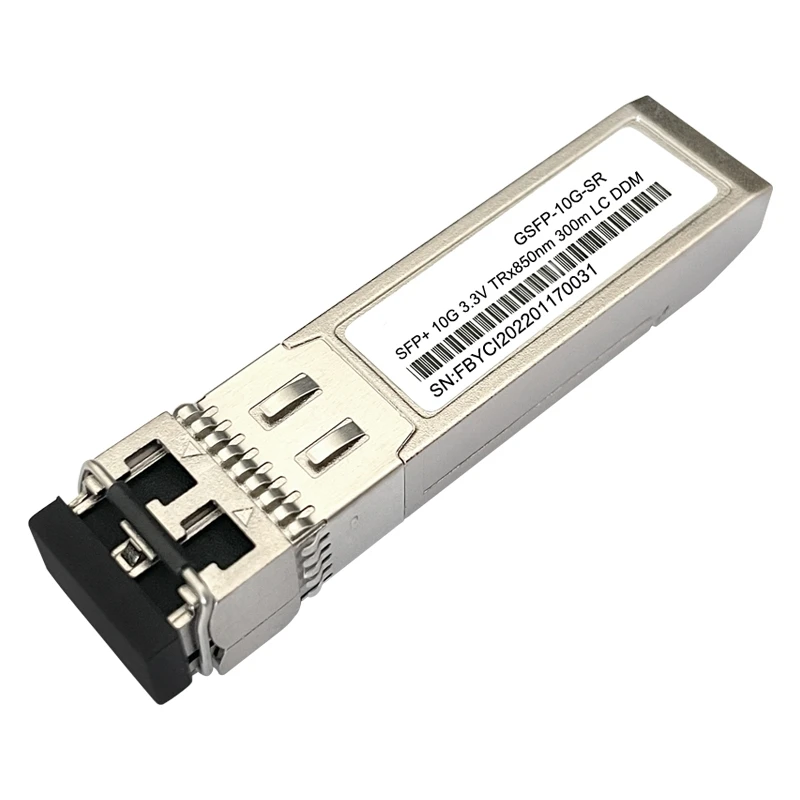 وحدة الإرسال والاستقبال من ألياف Sfp ، 10g sr ، multimode ، lc ، 850 نانومتر ، 78 نانومتر ، m ، im ، متوافقة مع mikrotik ، ubiquiti ، dell. مفتاح