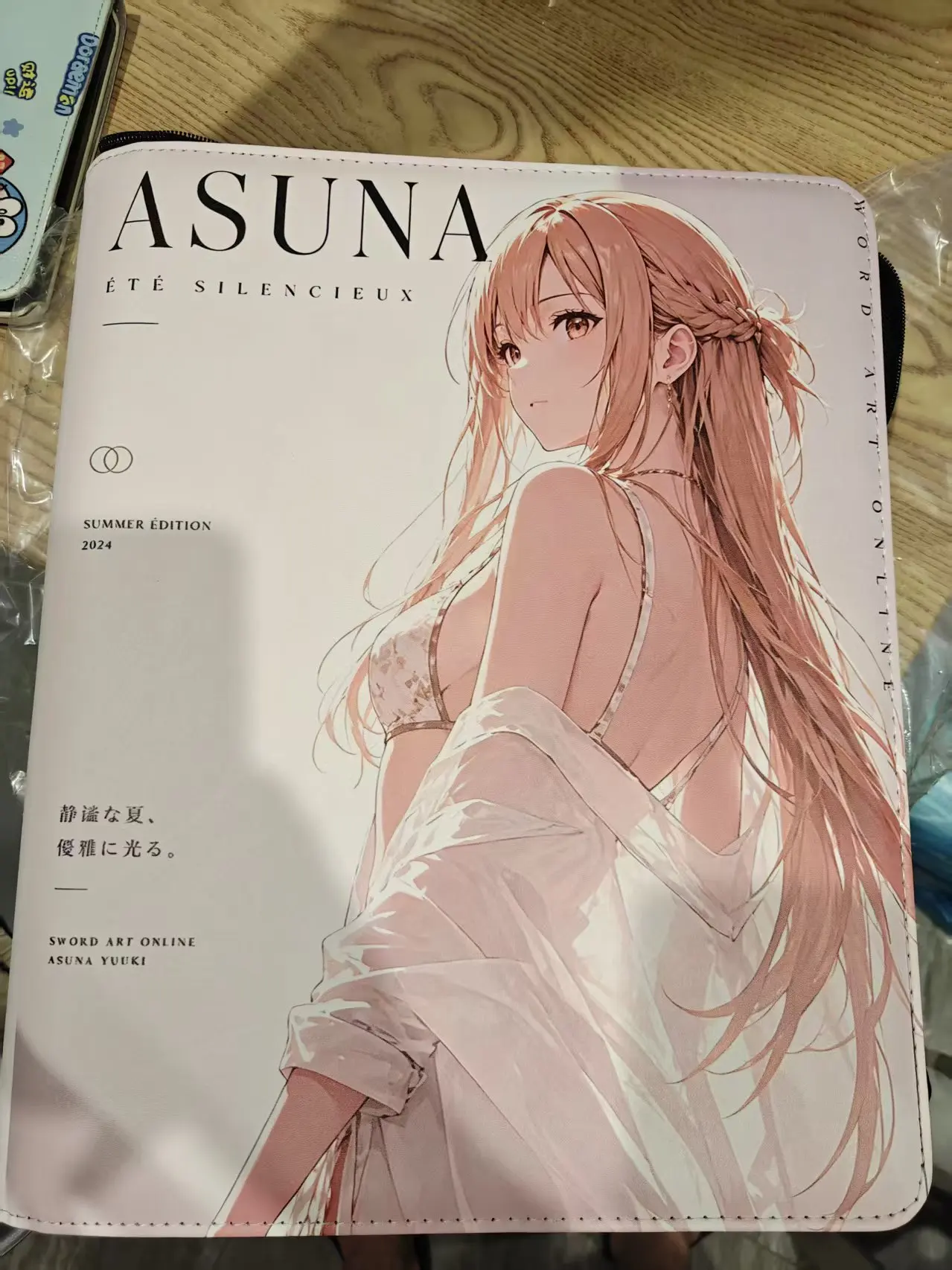 Asuna 360 Fächer Großes Kartenalbum, Sammelmappe mit Doppeltaschen-Reißverschluss, Kartenbinder