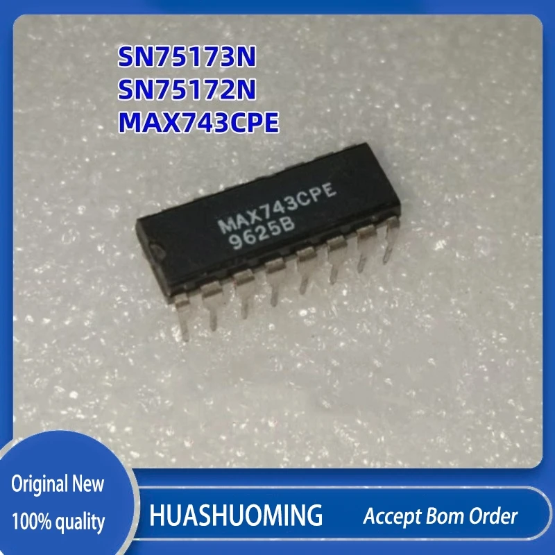 Circuit Intégré SN75172N – Boîtier DIP 16 Pins, Texas Instruments, Neuf Sous Blister