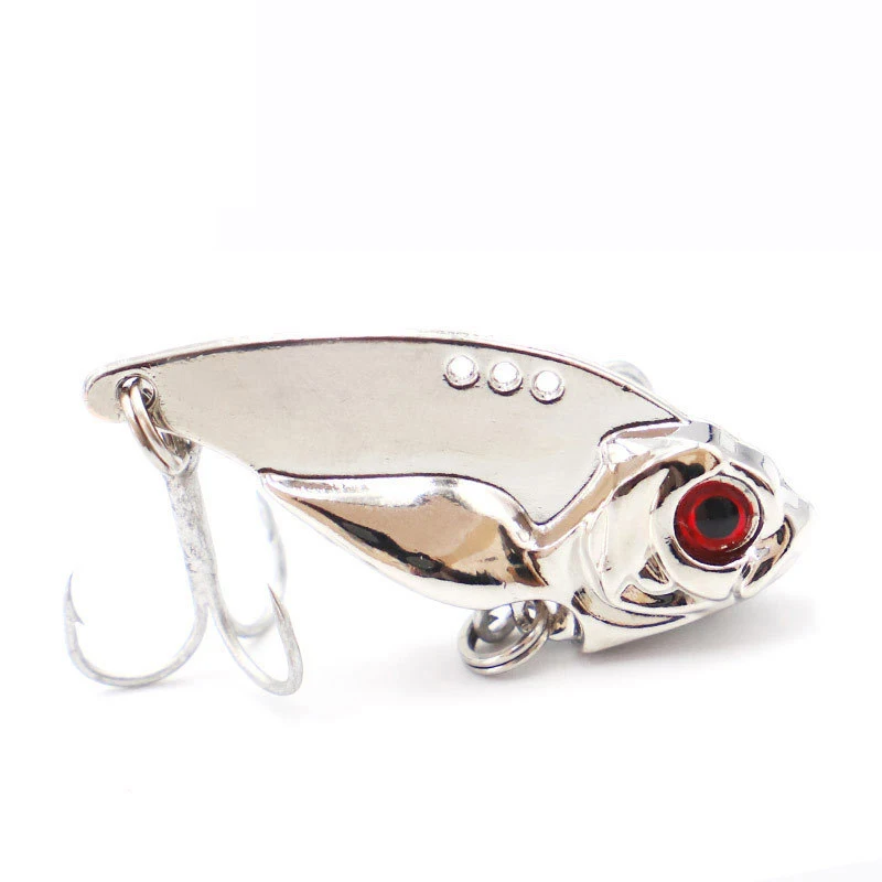 7/10/15/20g 3D EyesMetal Vib Blade Lure Sinking Vibration Baits Artificial Vibe for Bass Pike Perch Fishing Lures 12 Colors