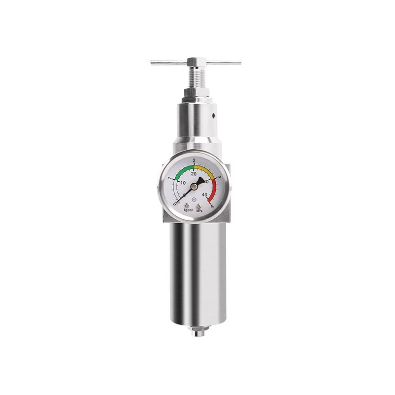 

316 Stainless Steel Filter Pressure Regulating Valve SFR200-02-H 2-point Caliber Withstand Pressure of 40 Kilograms