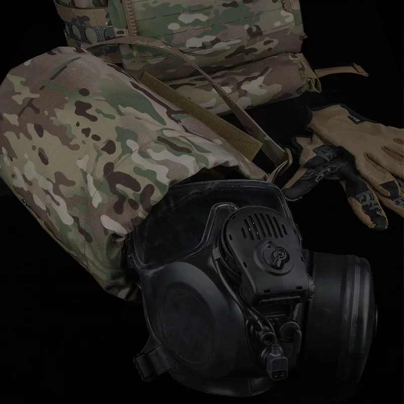 Multi-function Gas Mask Bag, Storage and Organization, Three Ways of Use, Be Easy to Carry About, MOLLE Mounting