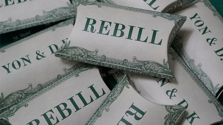 

REBILL от Yon и Toru Suzuki Волшебные трюки (58, загрузка в магазине)