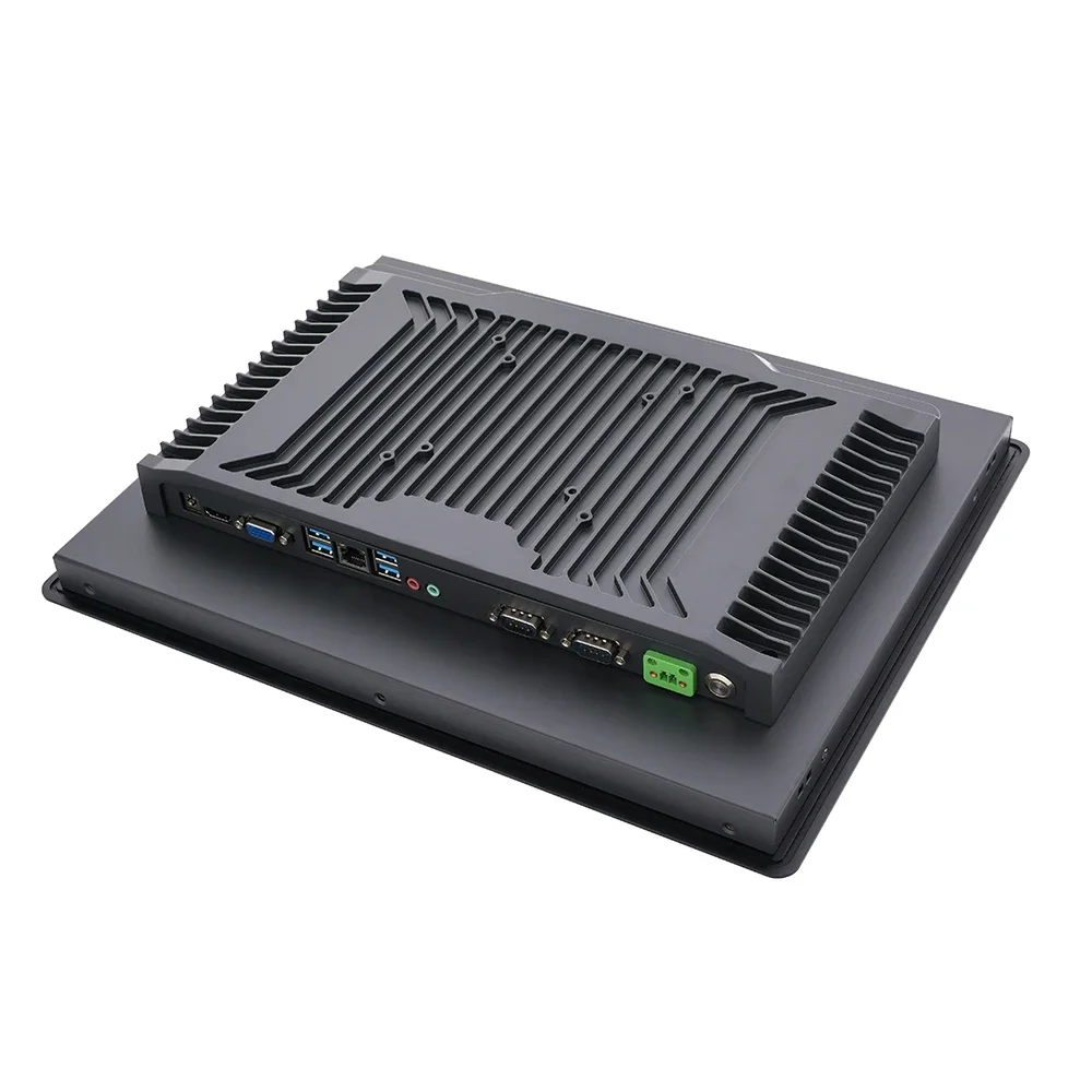 2025 12 بوصة كمبيوتر صناعي J1900 Win 10X86 لوحة واحدة قابلة للتخصيص لوحة اللمس دعم الكمبيوتر للاستخدام التجاري المخصص #1