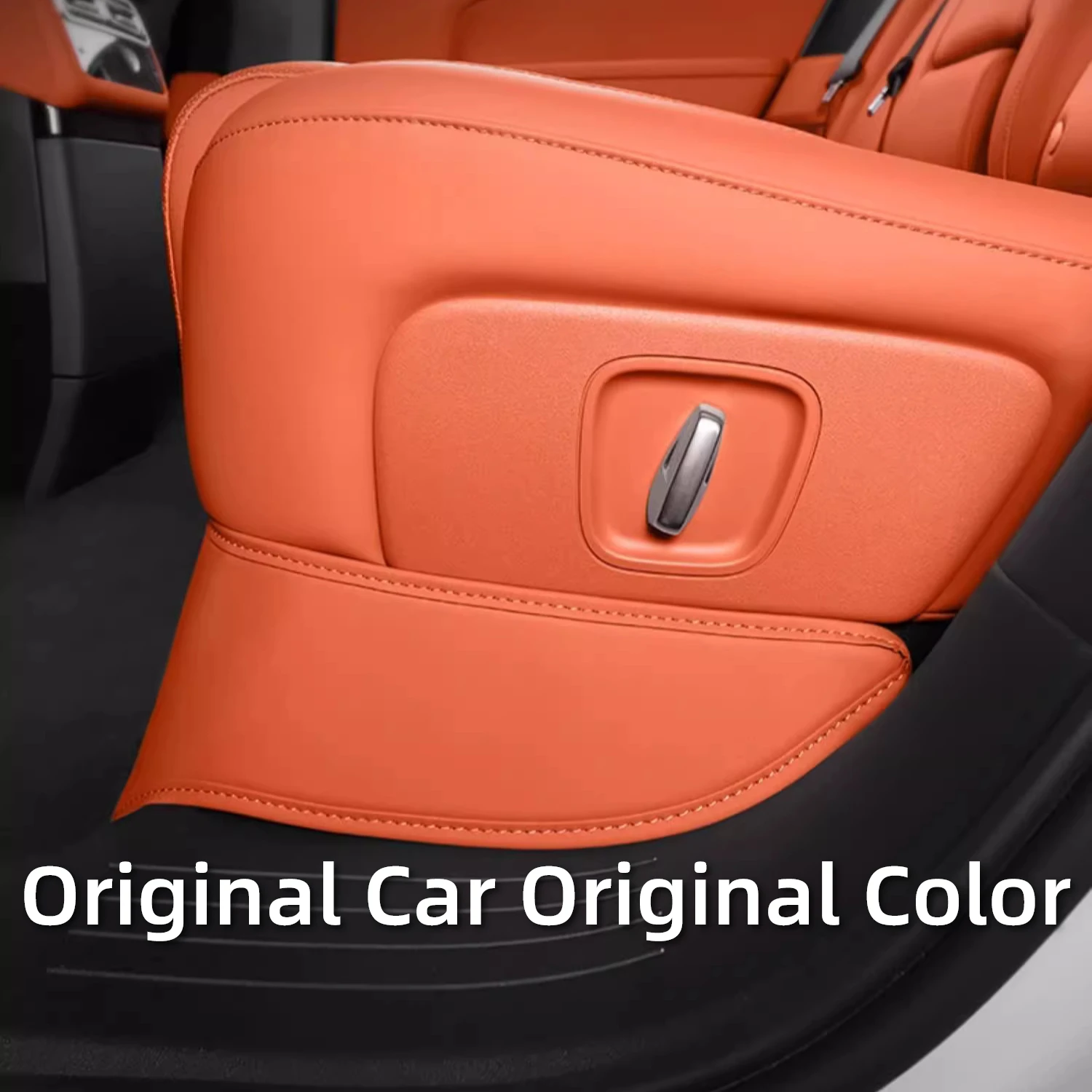 For Li L6 Lixiang Under Rear Seat Leather Kick Guard