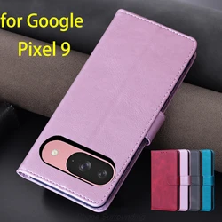 Wallet Flip Cover Leather Case for Google Pixel 9 / Pixel9 6.3