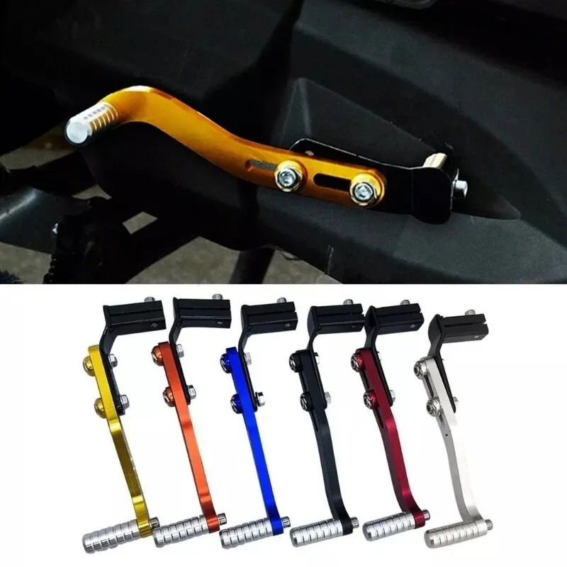 Motorcycle Shift Lever CNC Aluminum Folding Gear Shift Pedal for Dirt Bike Off Road Motorbike Honda Yamaha Kawasaki Suzuki LF150