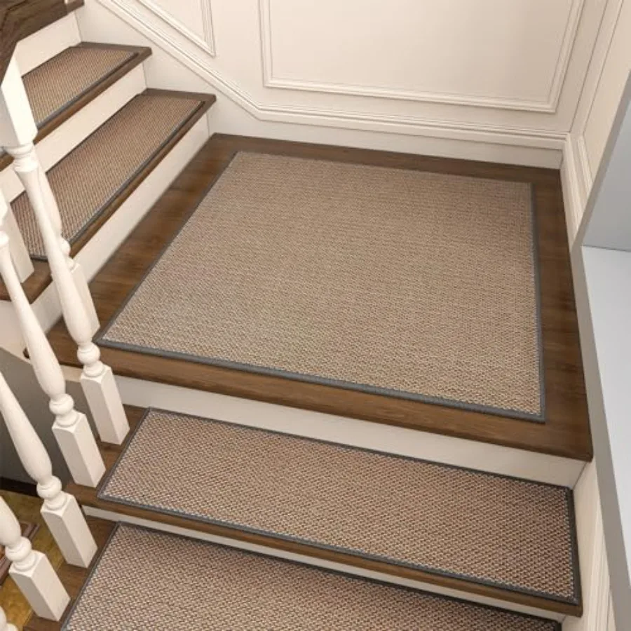 

Противоскользящие накладки на ступеньки с квадратной резиновой основой для деревянных лестниц, 30x30 дюймов