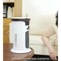 Ventilateur d'air froid portable de bureau USB, mini climatiseur multifonction pour usage domestique et refroidissement personnel 2