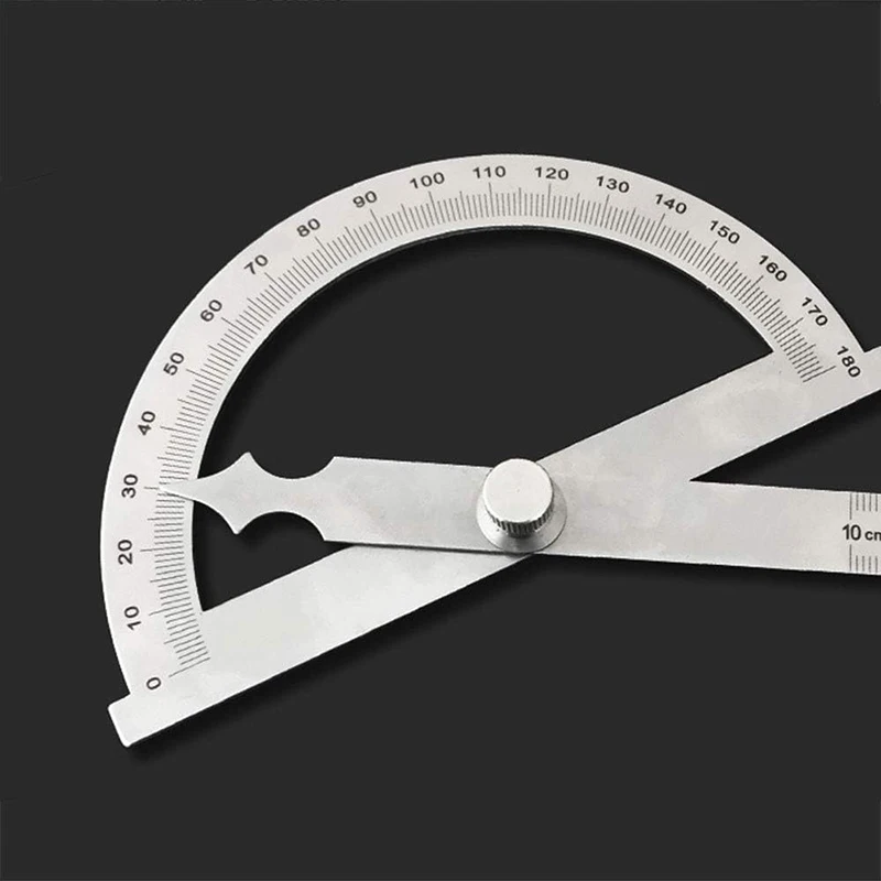 180 Degree Stainless Steel Angle Finder Goniometer Protractors Measuring Gauging Inclinometer Woodworking Carpenter Tools