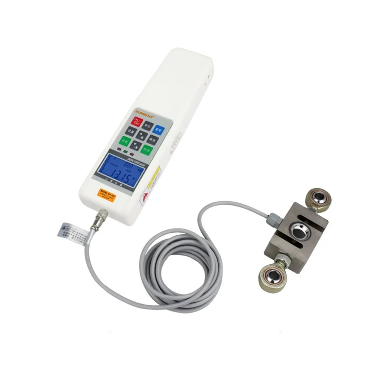 Sundoo SHB-1K Portable 1000N Electronic Push-Pull Force Gauge External S-Type Series Digital Dynamometer