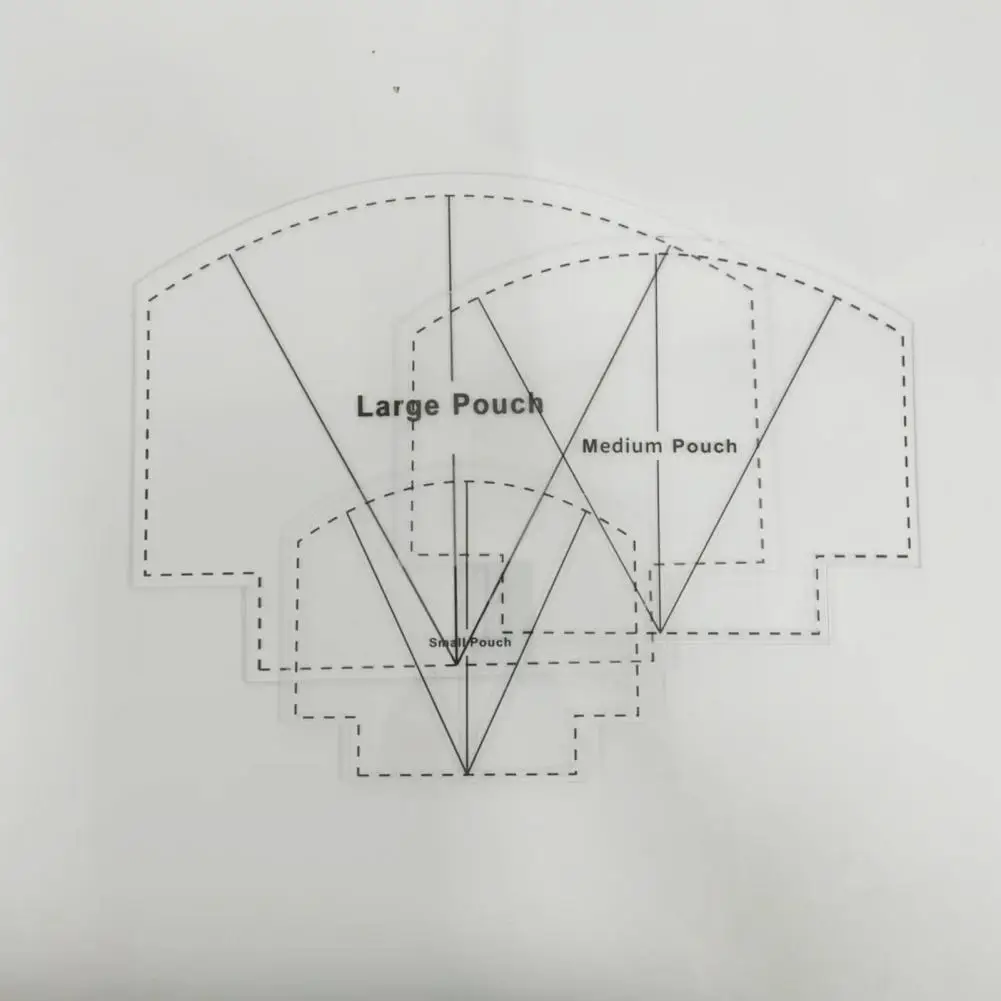 6/8/10 Cal patchworkowa linijka anty-zdeformowane jasne linie wielokrotnego użytku dokładna skala DIY przegrzebki saszetka na zamek szablon zestaw