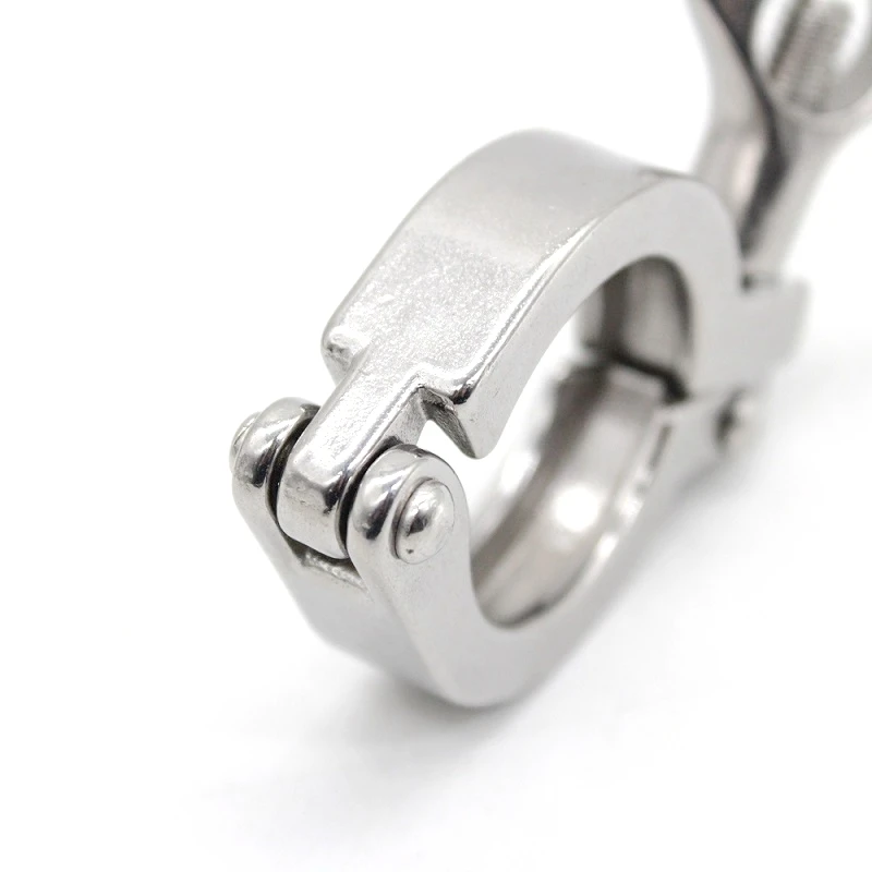 304 edelstahl sanitär food grade schnell-installiert clamp, precision cast rohr clamp joint futter, klemme rohr clamp end clamp