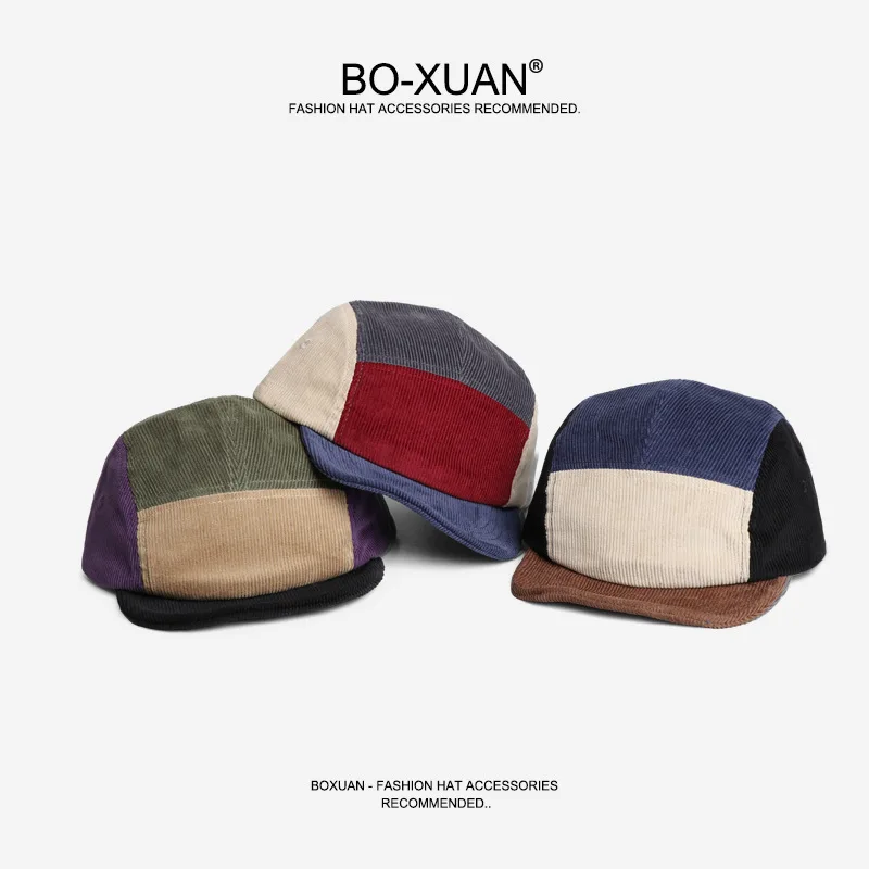 قبعات بيسبول رجالية قصيرة الحو - مراجعة Corduroy Cap 5 Panel وسعره