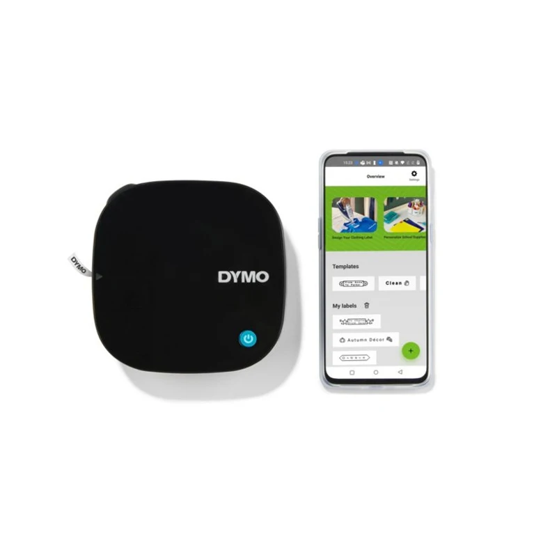 DYMO LetraTag 200B Bluetooth Handle Label Maker Wireless Connection to iOS and Android Portable Printer Various Label Paper