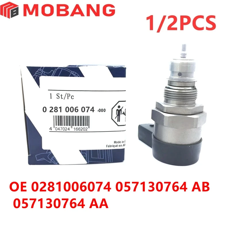 

High quality OE 0281006074 057130764 AB 057130764 AA suitable for Volkswagen Audi Skoda 0281002859 fuel pressure regulator