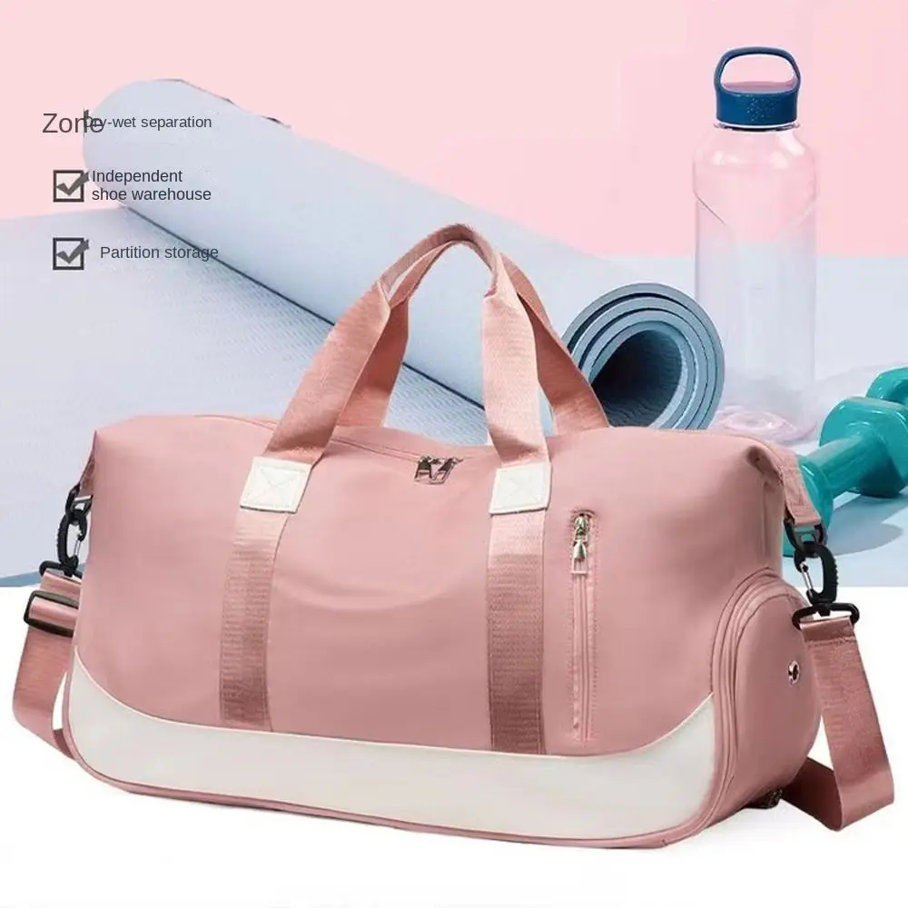 Large-capacity Yoga Large Handbag Waterproof Dry Wet Separation Fitness Bag Multifunctional Handheld Gym Bag Swimming