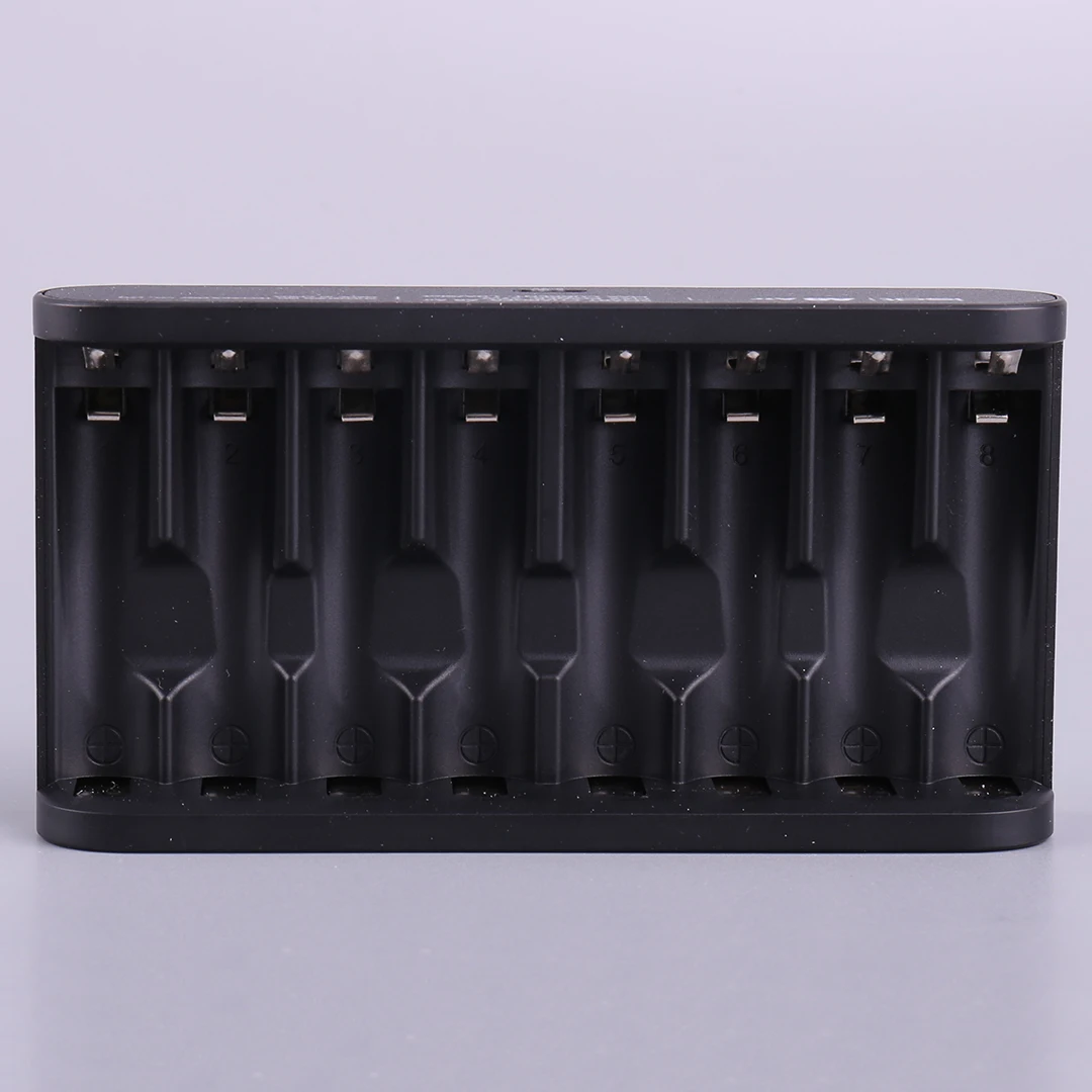 ISDT A8 Air AAA Battery Smart Charger 27W 8-Bay Househould battery Charger Wireless Operation for AA 10500 12500