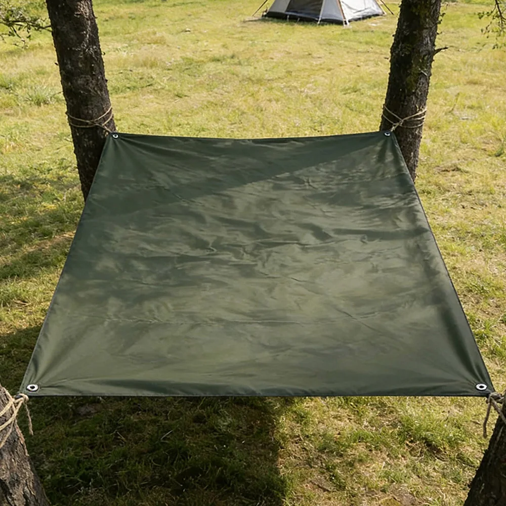 Multi-Functional Waterproof Oxford Fabric, Thick Sun Shade Canopy, Camping Picnic Mat & Portable Ground Sheet 1