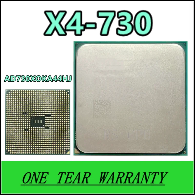 X4 730 X4-730 2.8 GHz Used Quad-Core CPU Processor AD730XOKA44HJ Socket FM2