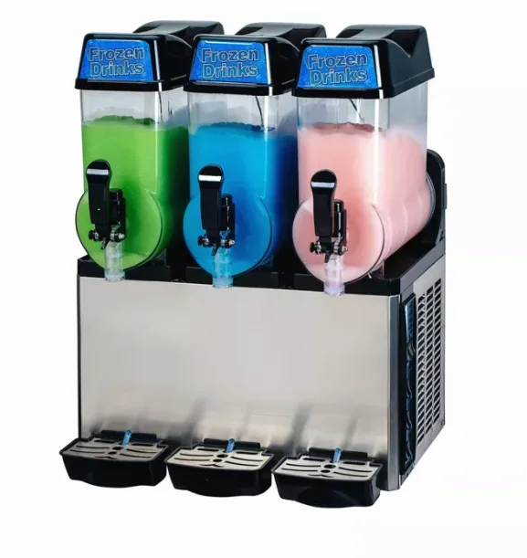 Commercial 3 Tanks Slushy Ice Making Slush Machine