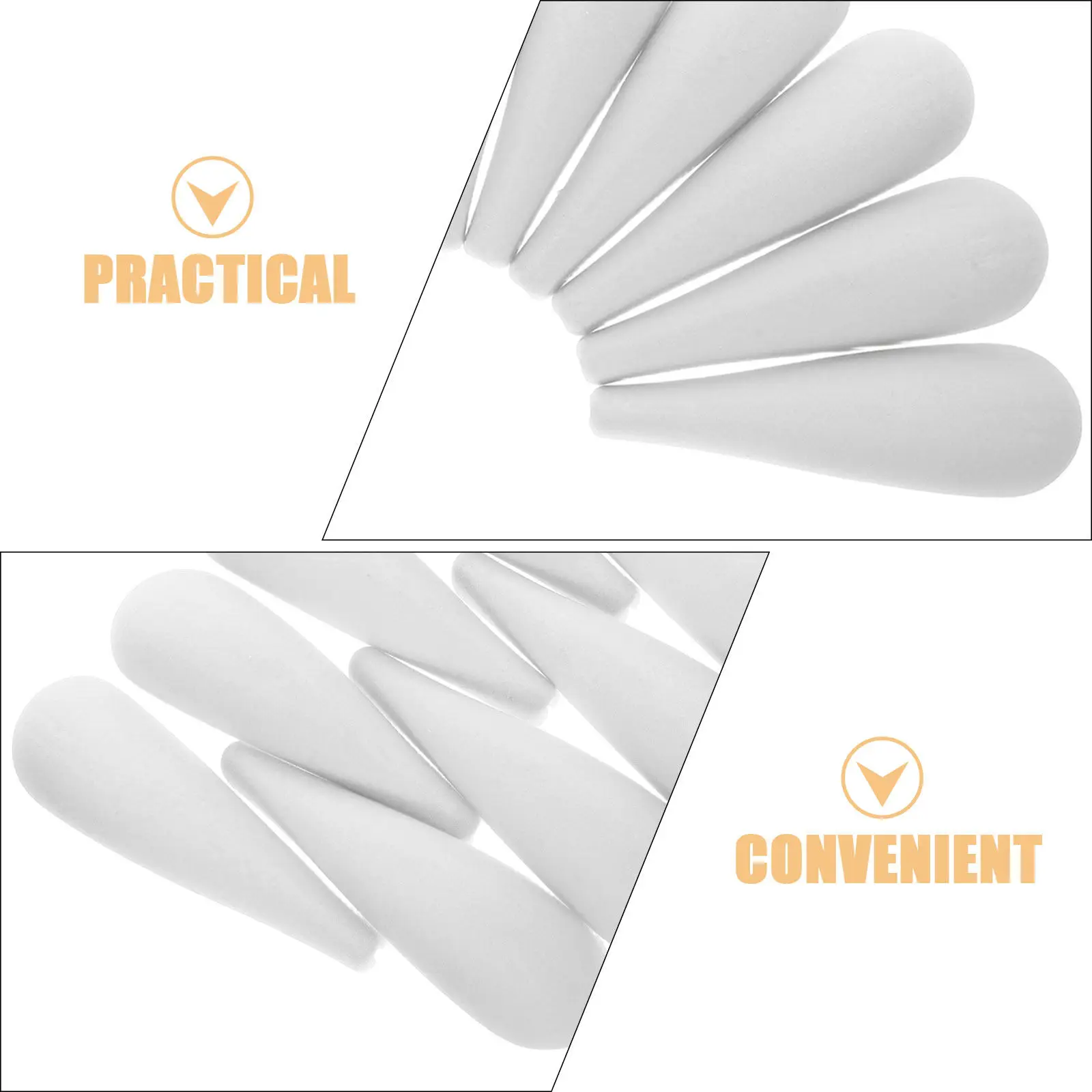 24 Pcs Shoulder Shaping Hanger Clothing Garment Protectors Pads Clothes Support Flocked for Hangers