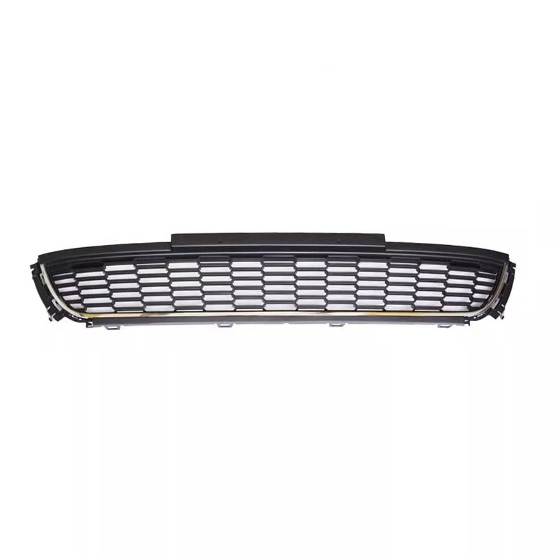 1PCS Car Front Bumper Grille Racing Grill Cover Decorative Bright Strip For VW Polo Hatchback 2011 2012 2013 6RD853677